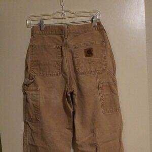 Carhartt Duck Canvas Work Pants Men's 28 x 32